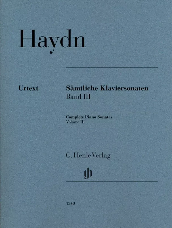 HAYDN – PIANO SONATAS VOL 3 URTEXT