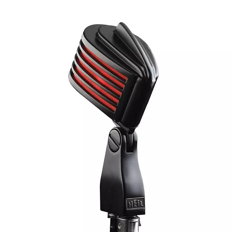 Heil Fin - Matte Black Body with Red LED