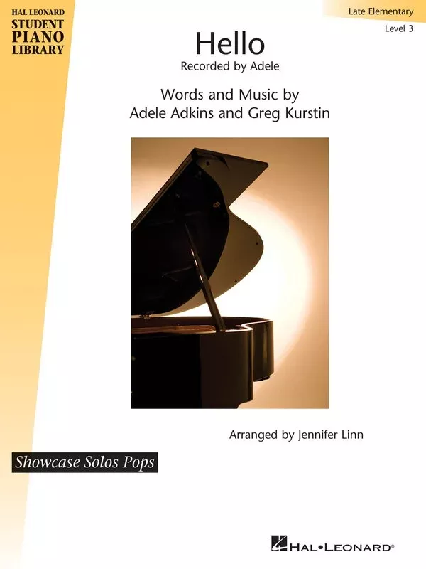 HELLO HAL LEONARD STUDENT PIANO LIBRARY SHOWCASE POPS