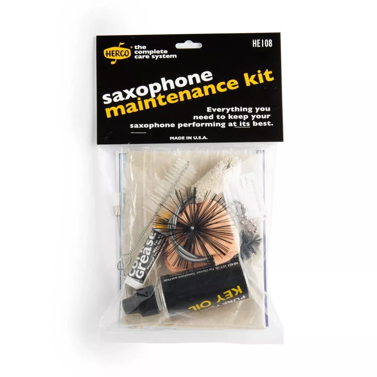 Herco Saxophone Care Kit