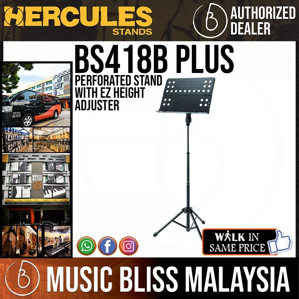 Hercules BS418B PLUS Music Stand