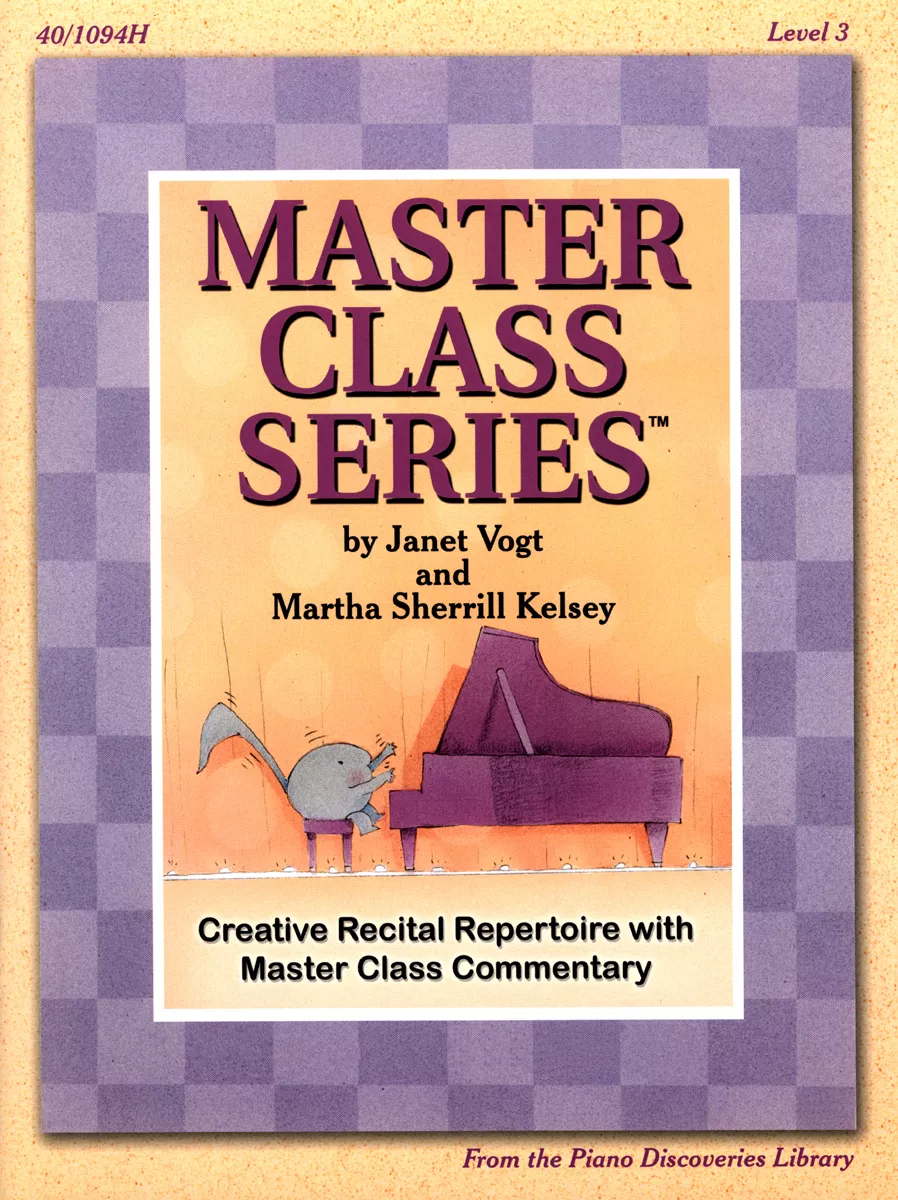 Heritage Music 40/1094H Master Class Series for Piano Level 3
