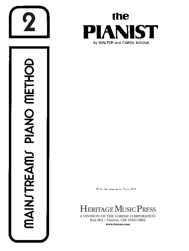 Heritage Music KM45 Noona Mainstreams - The Pianist Phase 2
