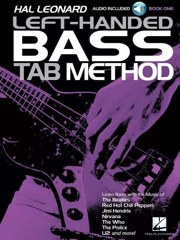 HL LEFT-HANDED BASS TAB METHOD – BOOK 1