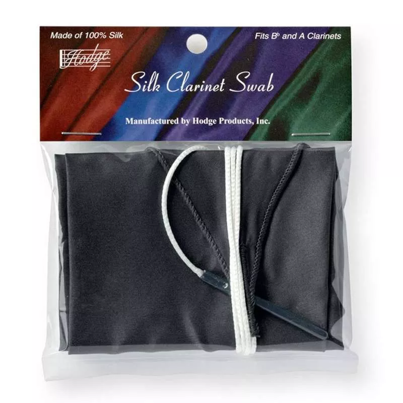 Hodge Clarinet Silk Swab - Black
