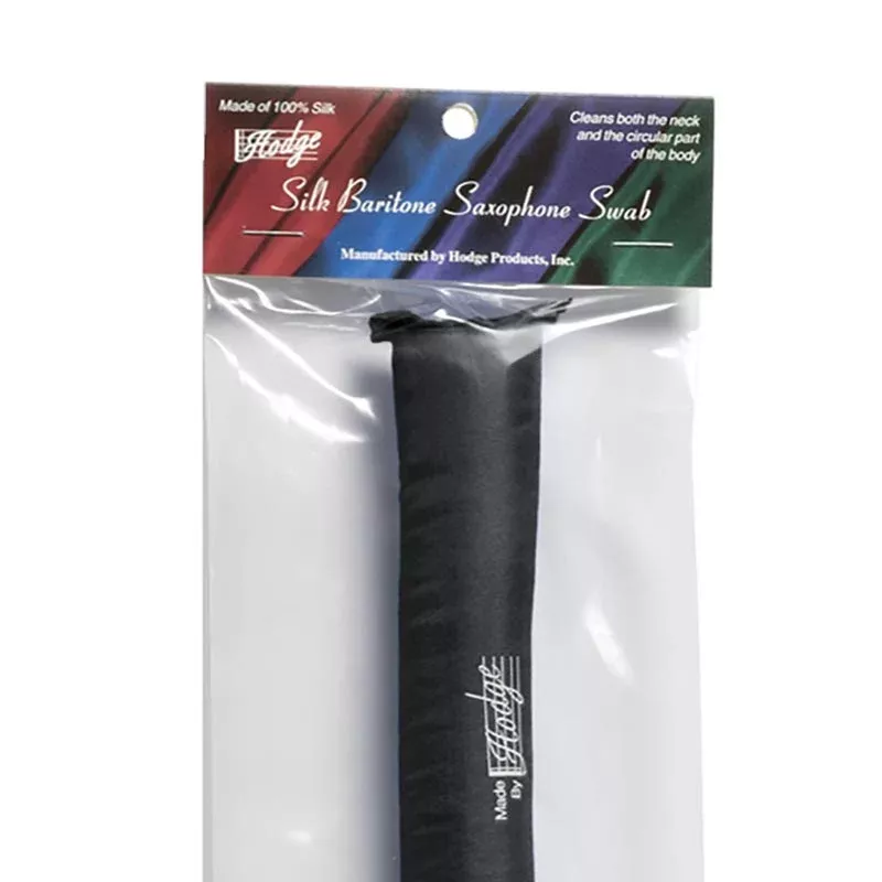 Hodge Silk Baritone Saxophone Swab (Black)