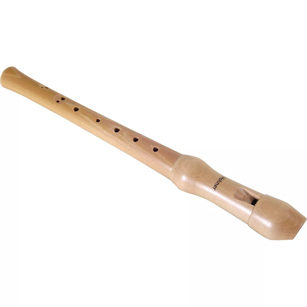 Hohner 9522 2 Piece Maple Soprano Baroque Recorder