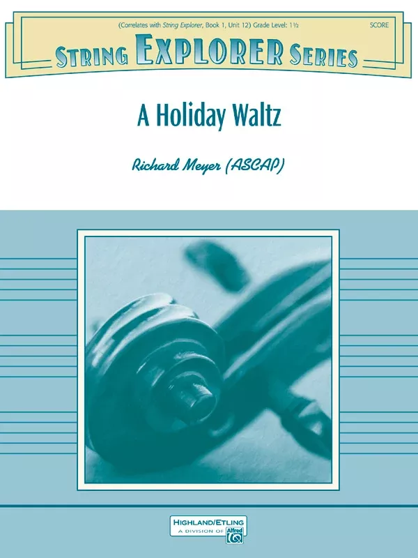 A Holiday Waltz: String Orchestra Conductor Score & Parts