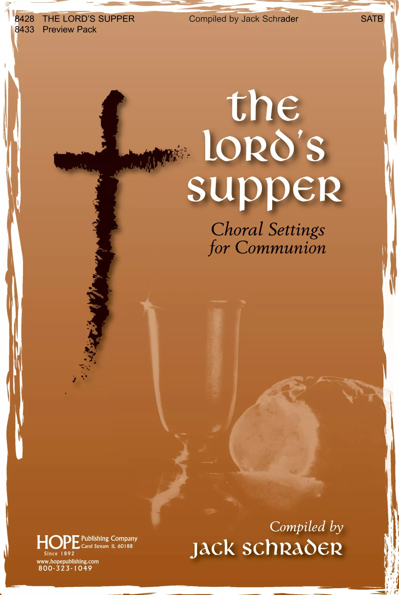 Hope Publishing 8428 The Lord's Supper: Choral Settings for Communion