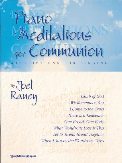 Hope Publishing8247 Piano Meditations For Communion