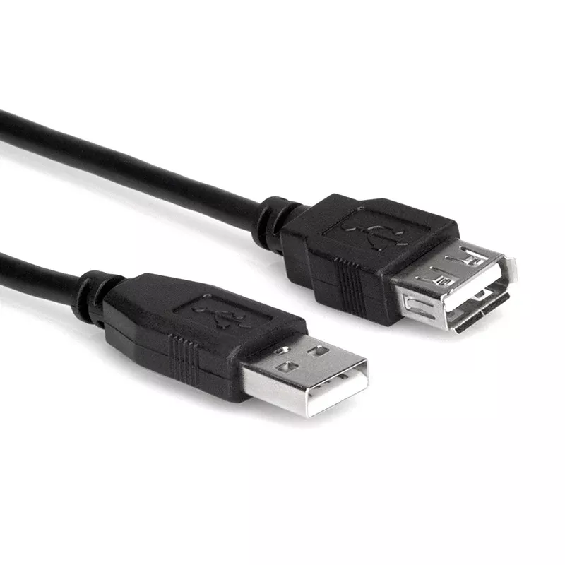 Hosa USB-205AF High Speed USB Extension Cable Type A to Type A - 5ft