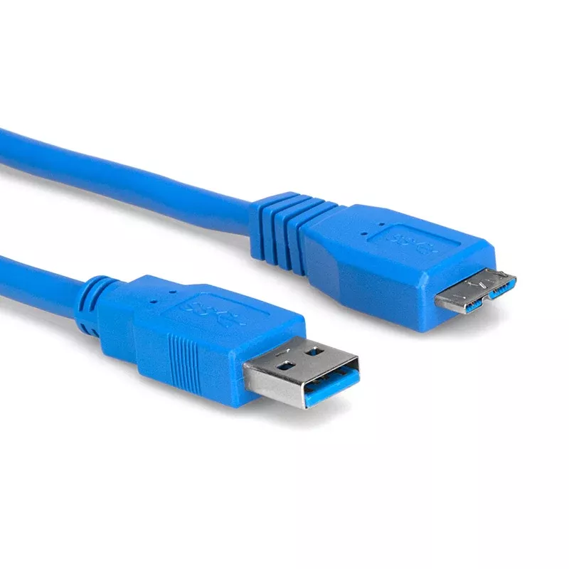 Hosa USB-306AC SuperSpeed USB 3.0 Cable Type A to Micro-B – 6ft