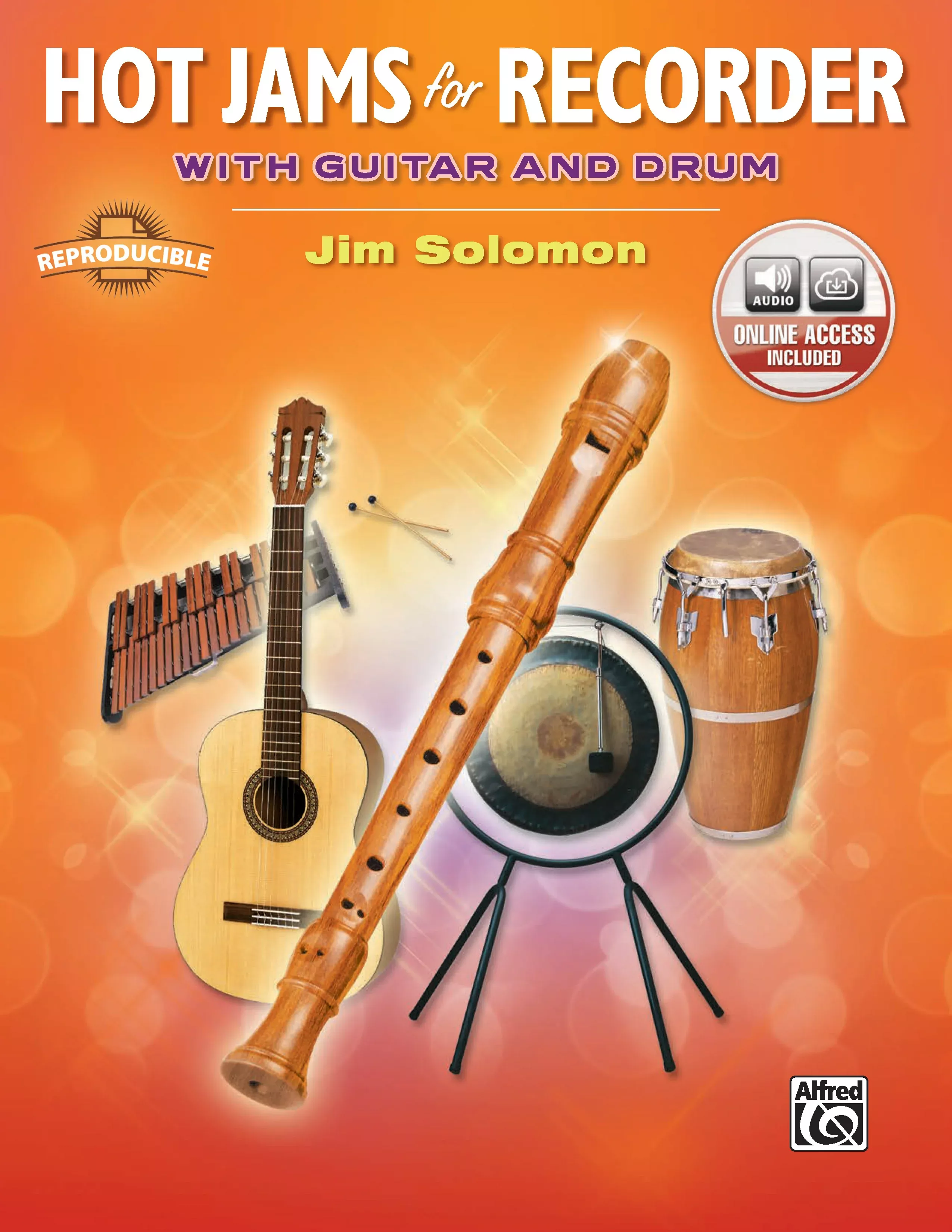 Hot Jams for Recorder: Recorder Book & Online Audio