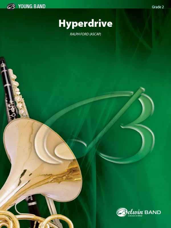 Hyperdrive: Concert Band Conductor Score & Parts