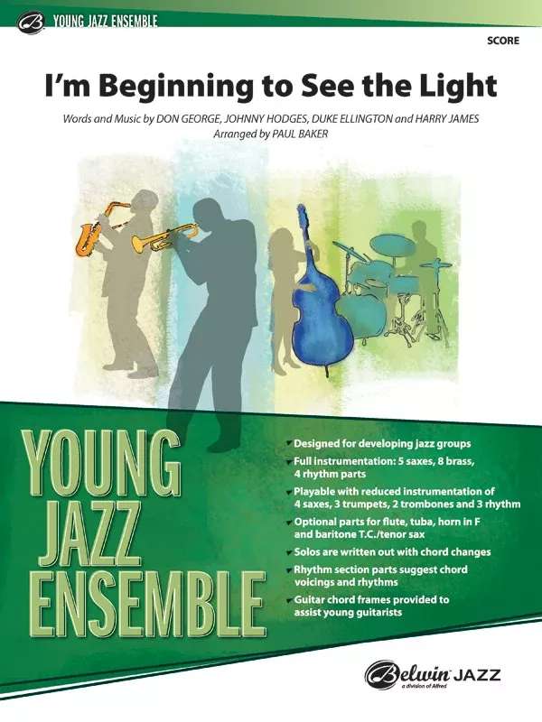 I'm Beginning to See the Light: Jazz Ensemble Conductor Score