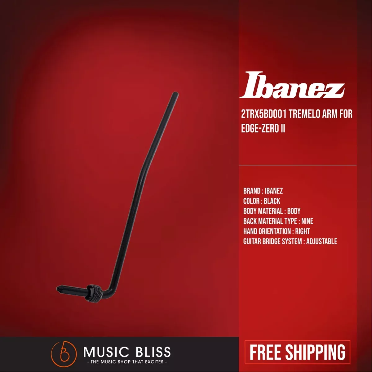 Ibanez 2TRX5BD001 Tremelo Arm for Edge-Zero II