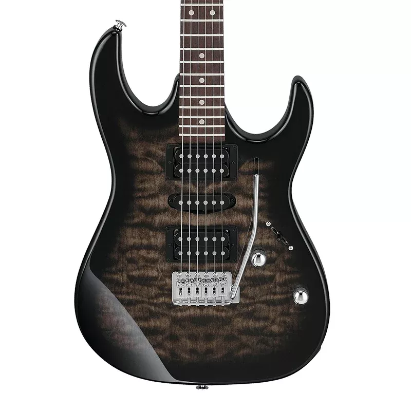Ibanez GRX70QA RG Gio – Transparent Black Sunburst