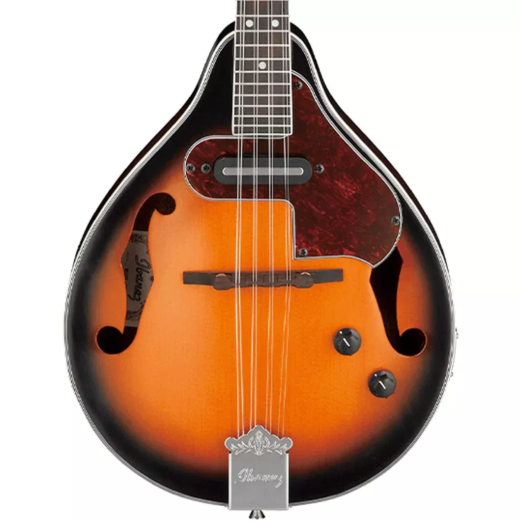 Ibanez M510E 8 String Mandolin in Brown Sunburst High Gloss