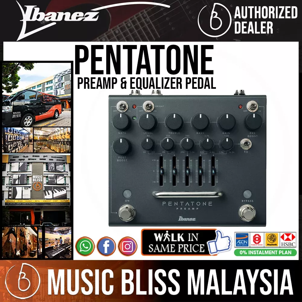 Ibanez Pentatone Preamp and Equalizer Pedal