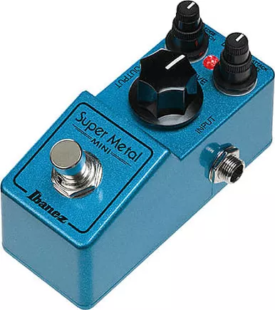 Ibanez SMMINI Mini Super Metal Distortion Guitar Effects Pedal