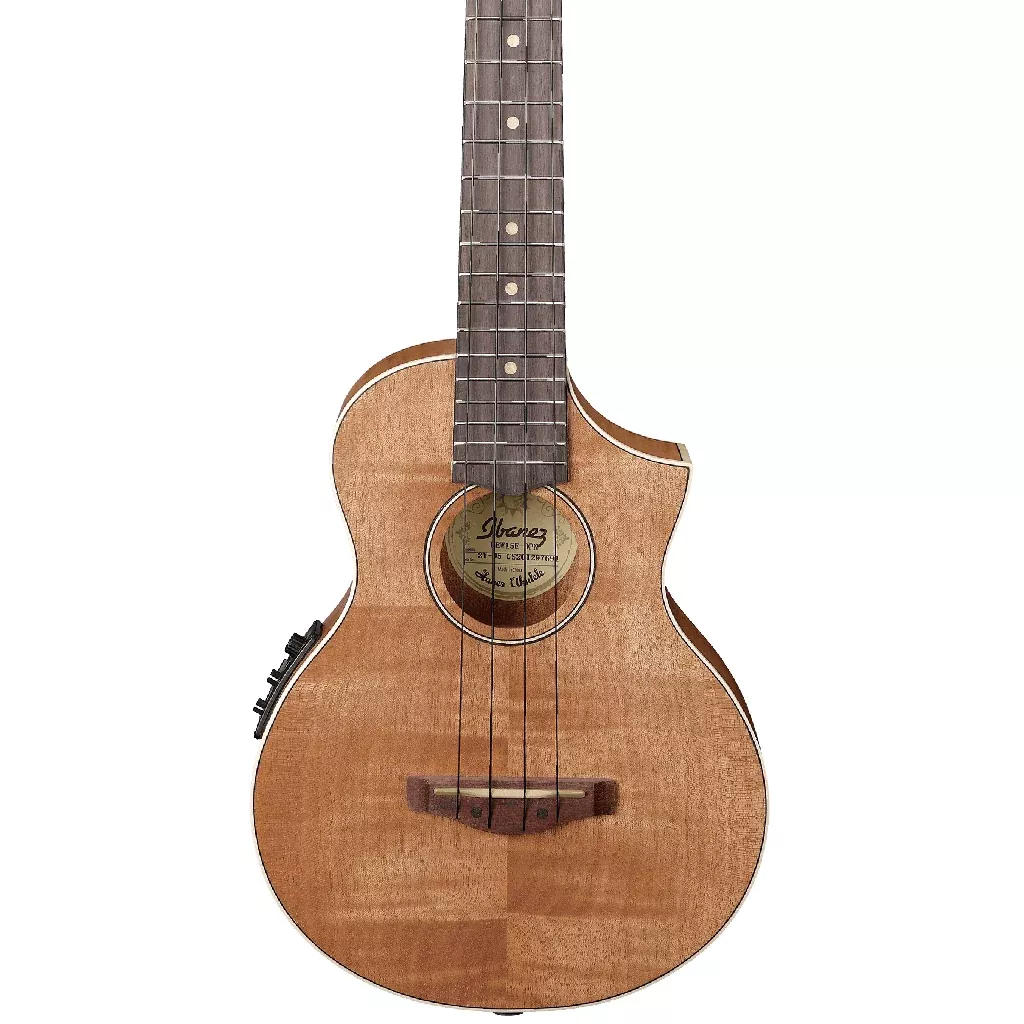 Ibanez UEW15E Concert Ukelele in Open Pore Natural