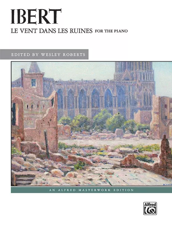 Ibert: Le vent dans les ruines: Piano Sheet