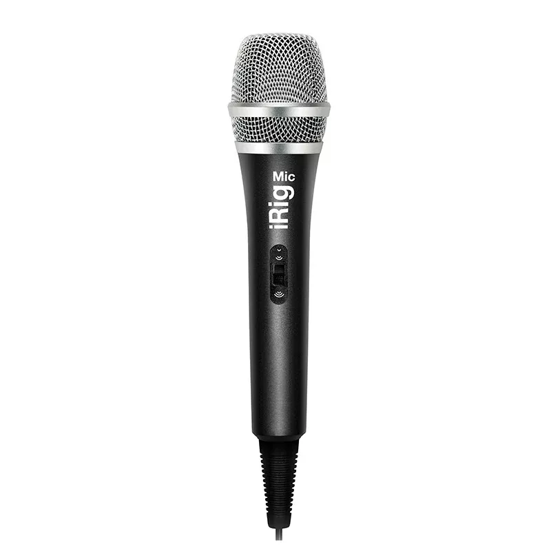 IK Multimedia Irig Mic - Handheld Microphone for iPhone, iPod Touch, iPad and Android Devices