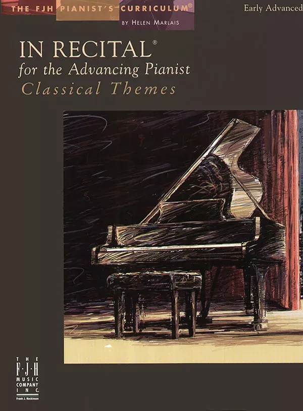 In Recital for the Advancing Pianist, Classical Themes: Piano Book
