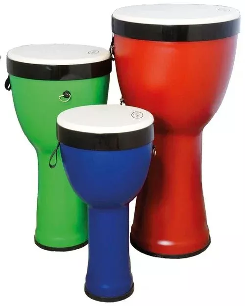 Inspire-works Bucara Nesting Djembes 3 in 1 Classroom Drum Set