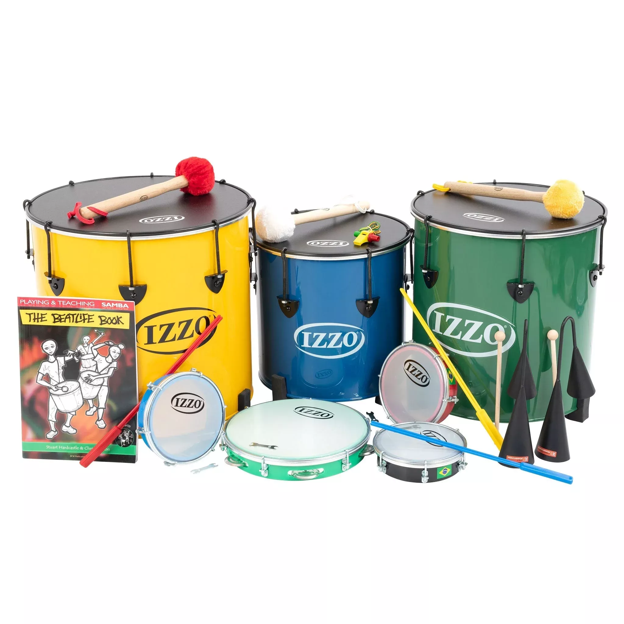 Izzo Castle samba classroom pack for 10 players (IZ98-10)