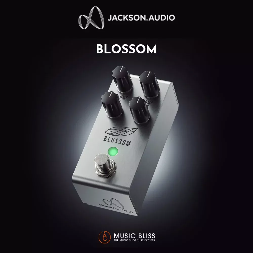 Jackson Audio Blossom Optical Compressor Pedal - Stainless Steel
