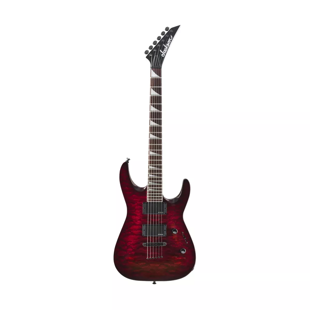 Jackson DKXT Dinky Electric Guitar, Transparent Red