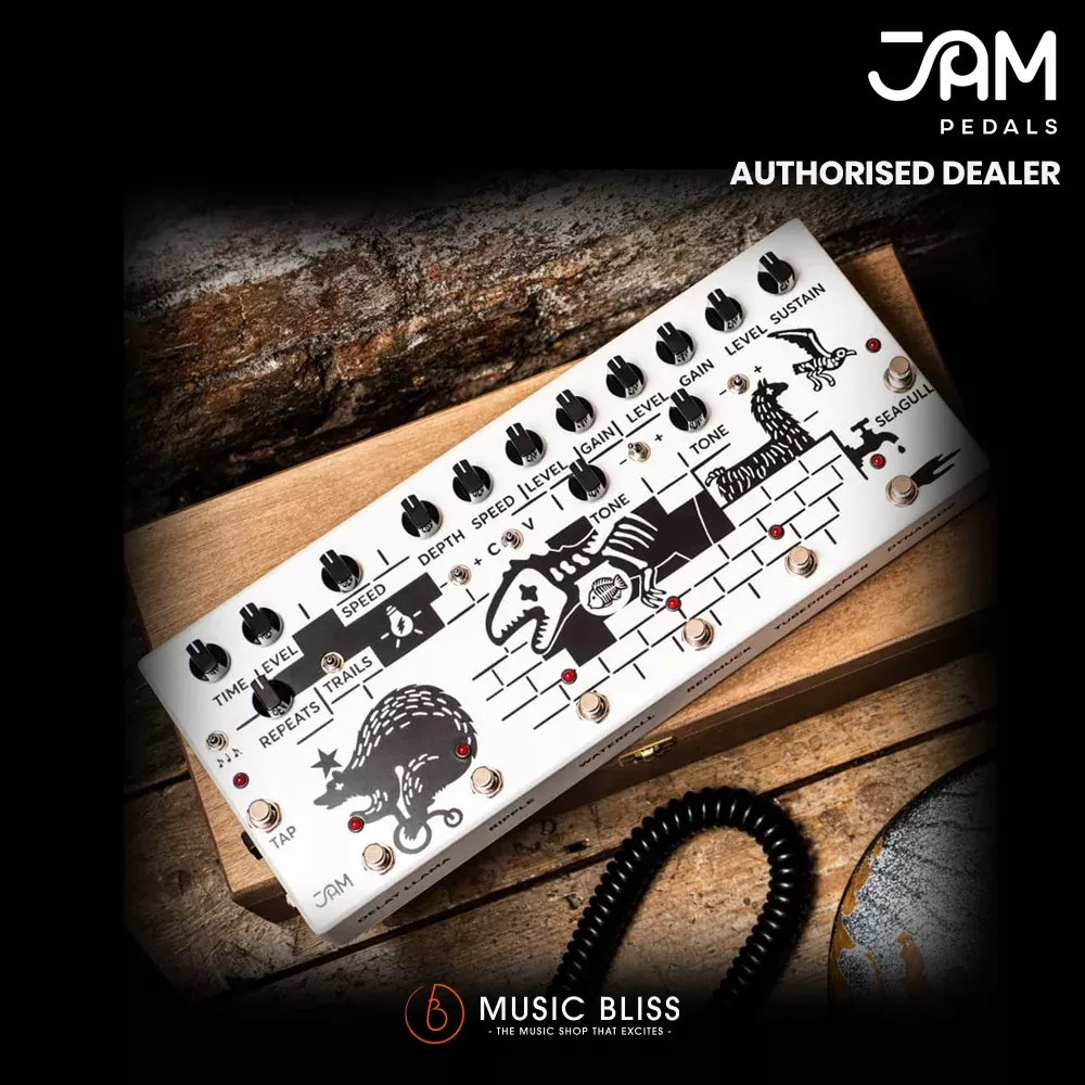 JAM Pedals Pink Flow Multi Effects Pedal