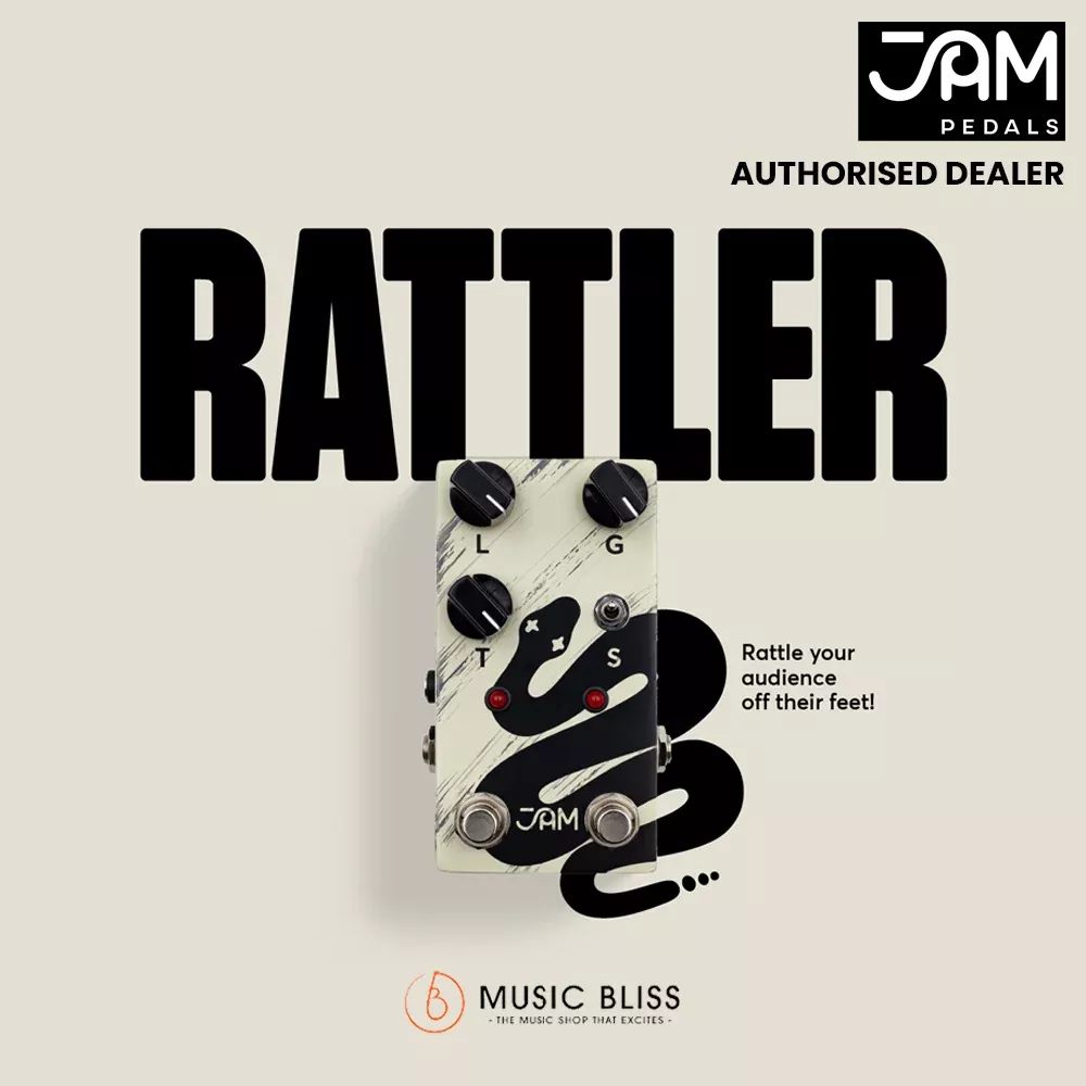 JAM Pedals Rattler Distortion Pedal