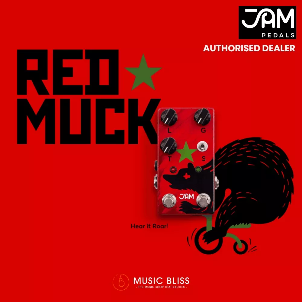 JAM Pedals Red Muck MKII Fuzz/Distortion
