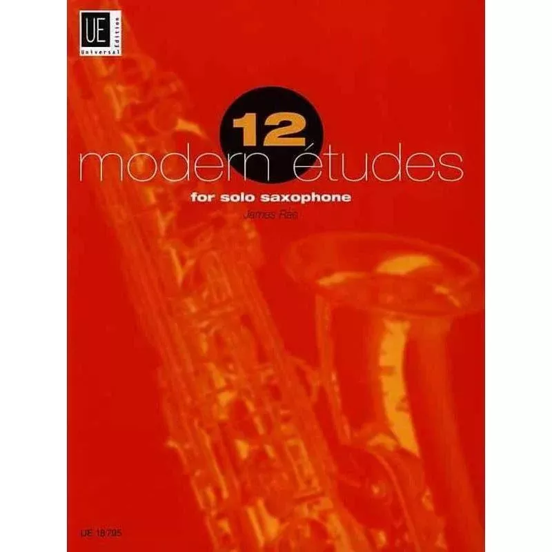 James Rae – 12 Modern Etudes for Solo Saxophone