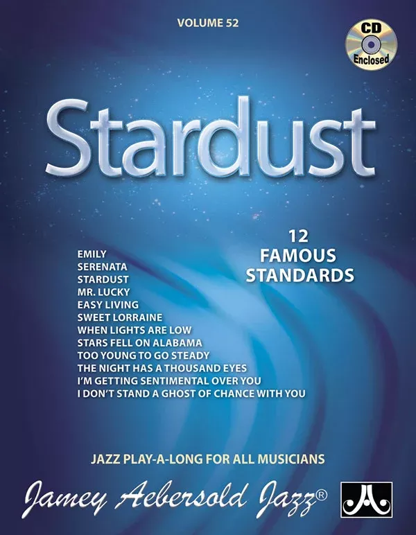 Jamey Aebersold Jazz, Volume 52: Stardust: Book & CD