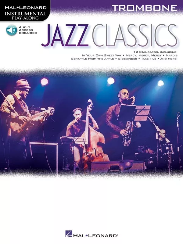 JAZZ CLASSICS FOR TROMBONE BK/OLA
