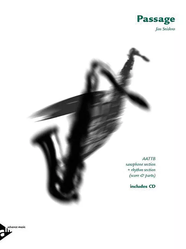 Jazz Conception: Passage: 5 Saxophones AATTBar & Rhythm Section Conductor Score & Parts with CD