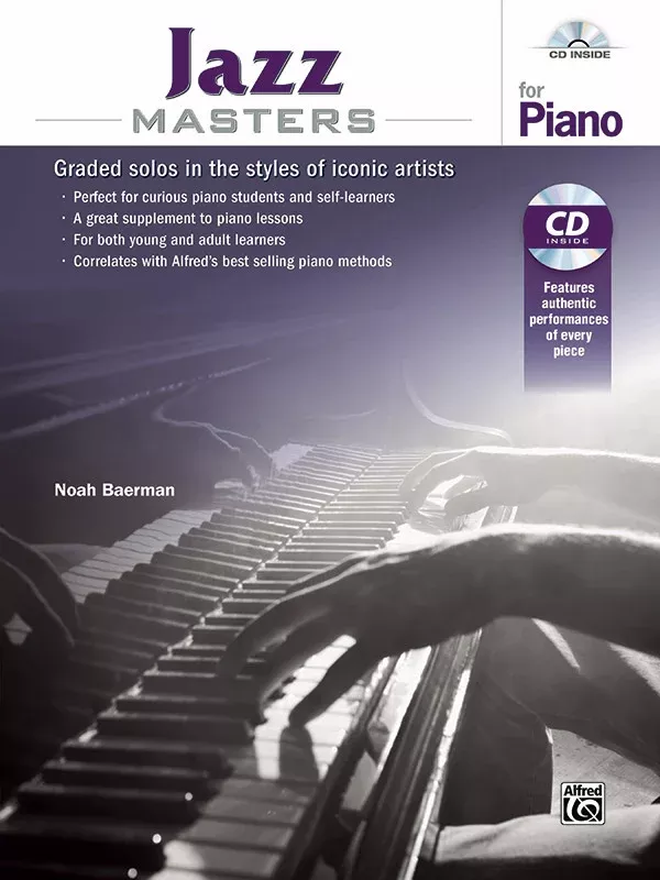 Jazz Masters for Piano: Keyboard/Piano Book & CD