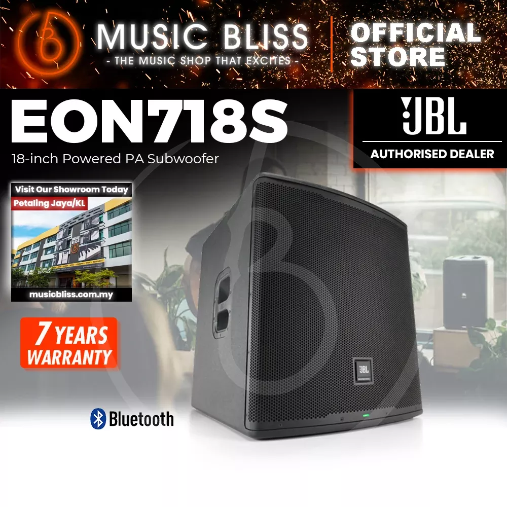 JBL EON718S 1500-watt 18-inch Powered PA Subwoofer