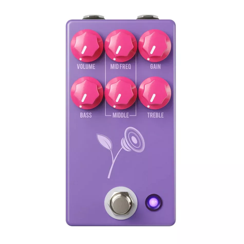 JHS Violet Distortion Effect Pedal - Purple