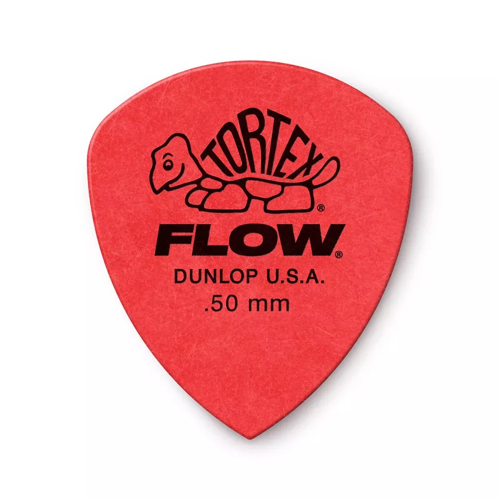 Jim Dunlop 558P.50 Tortex Flow Standard Guitar Picks, Pack of 12