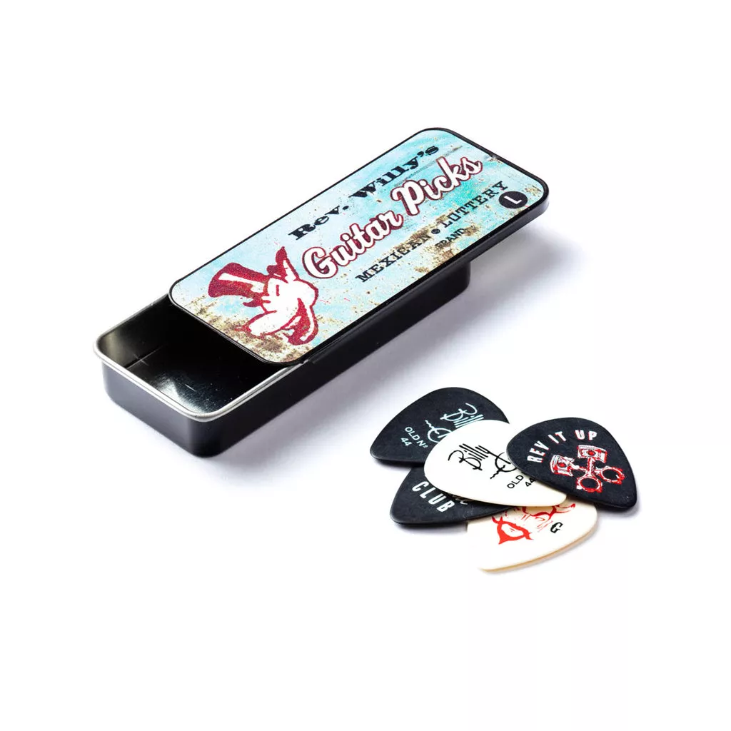 Jim Dunlop RWT01L Rev Willy Pick Tin, Light