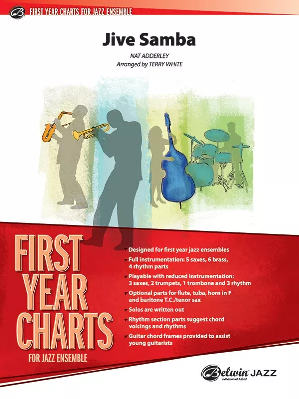 Jive Samba: Jazz Ensemble Conductor Score & Parts