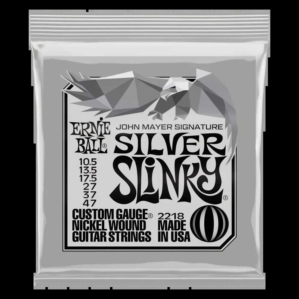 John Mayer Silver Slinky Signature Electric Guitar Strings