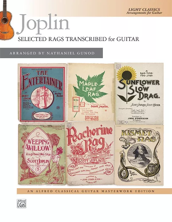 Joplin: Selected Rags Transcribed for Guitar: Guitar Book