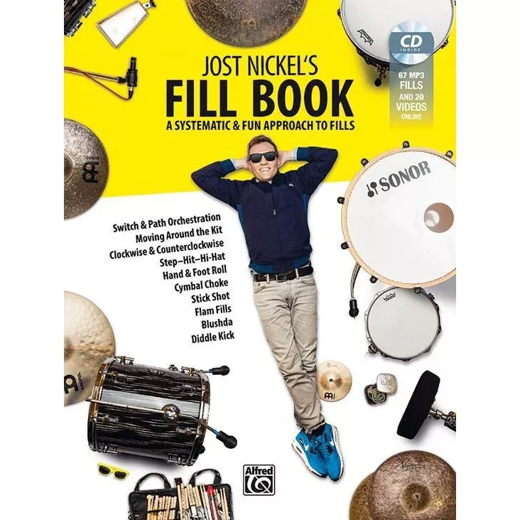 Jost Nickel's Fill Book - Drumset Book