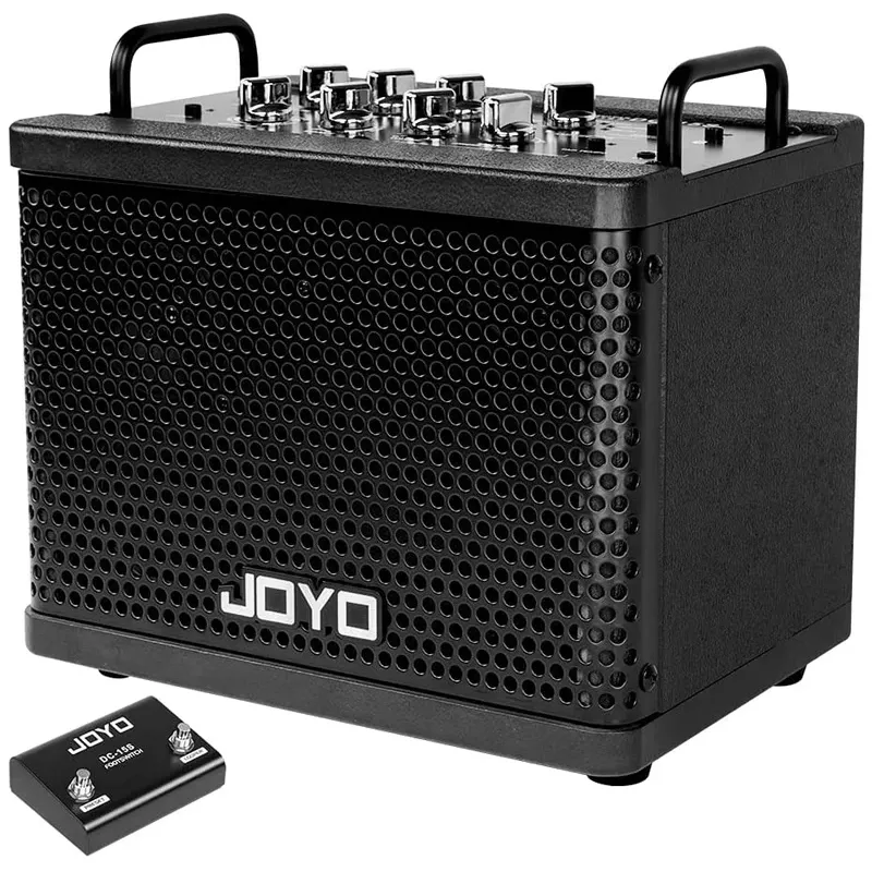 Joyo Technologies 15 Watt Rechargeable Bluetooth Combo Guitar Amplifier DC-15S