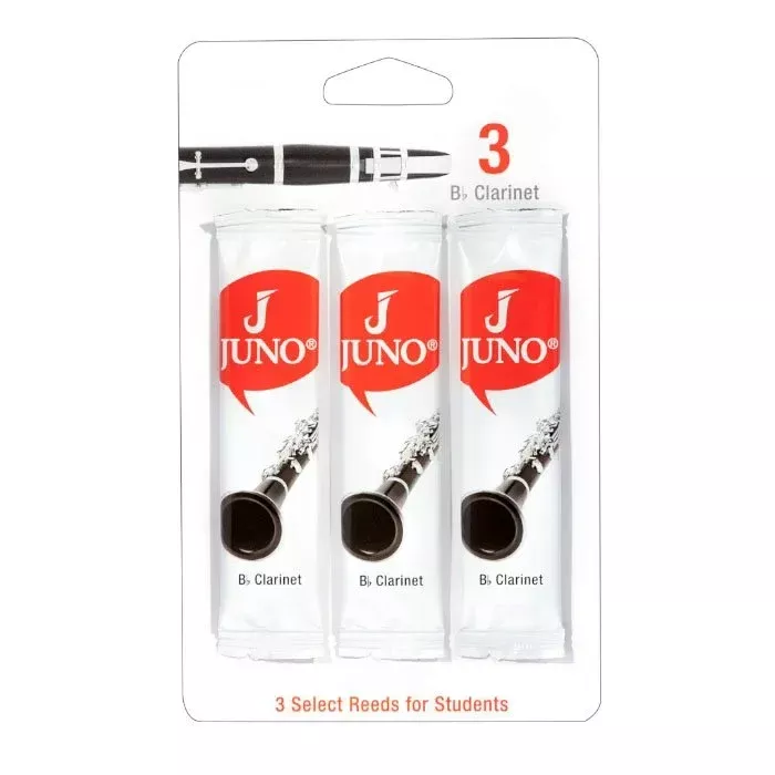 JUNO Reed Clarinet (Bb) Size 3 – 3 Pack